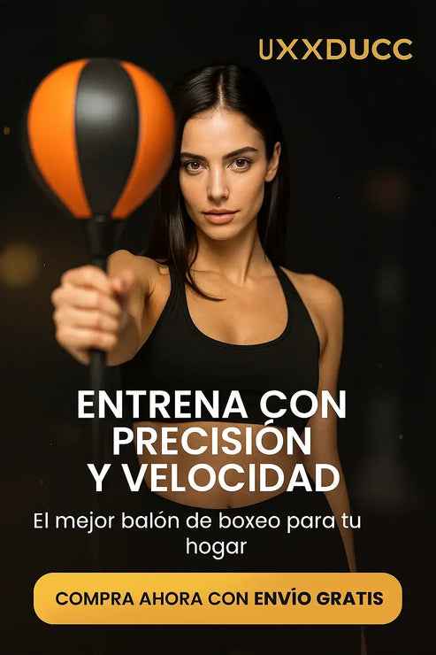 Golpea, Esquiva y Mejora en Días – Balón de Boxeo con Rebote Real